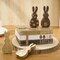 7-Piece Easter Wooden Tiered Tray Decor – Farmhouse Bunny Set
